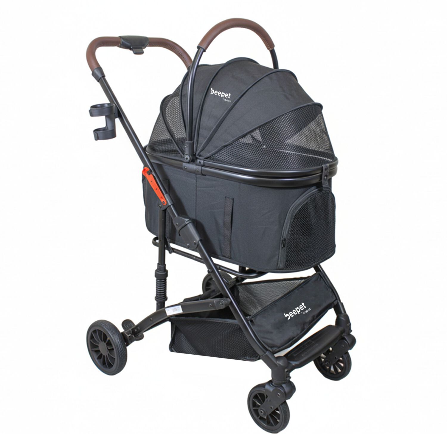 Coche Para Mascotas Premium Maine Negro image number 0.0