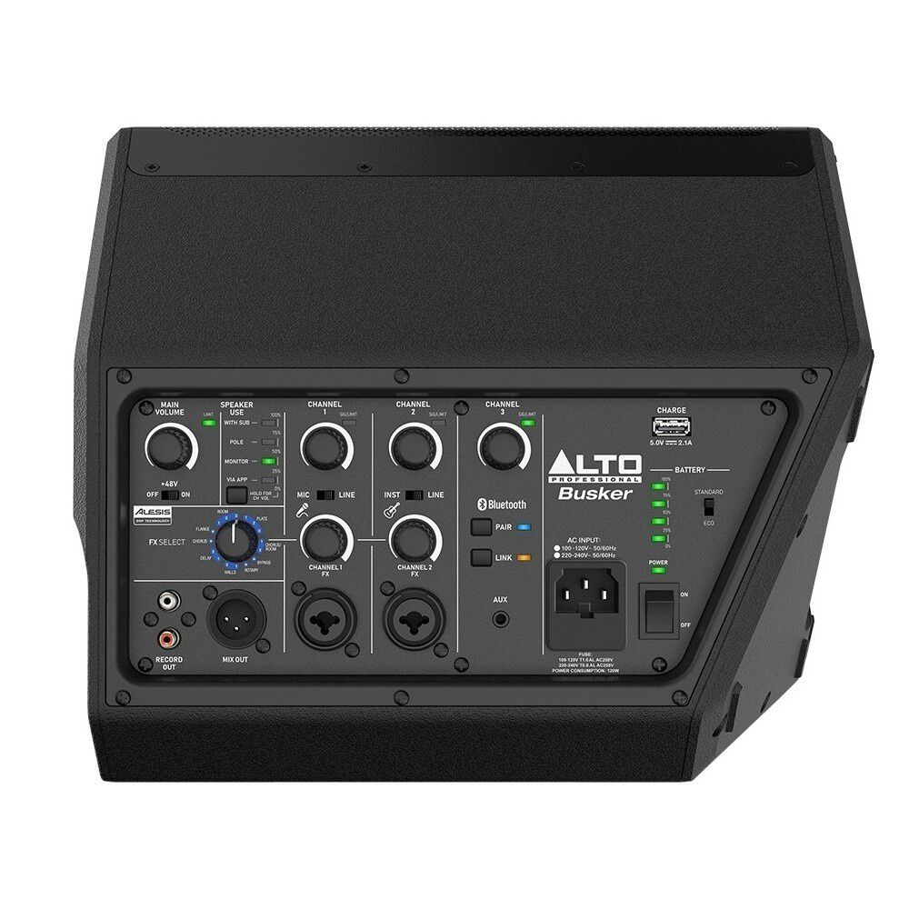 Parlante Portatil Recargable 200w Busker Alto Profesional image number 3.0