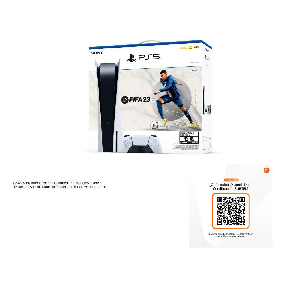 Consola PS5 Sony con Disco + Fifa 23 Digital image number 3.0