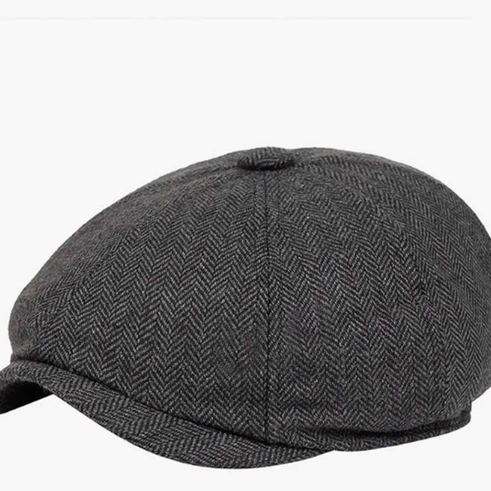 Boina Invierno Hombre Elegante Gris image number 2.0