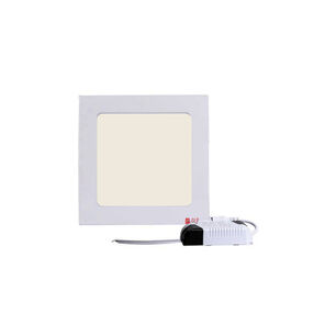 Foco Panel Plaf&oacute;n Led Amarillo Cuadrado 24w 2200l&uacute;menes - Ps