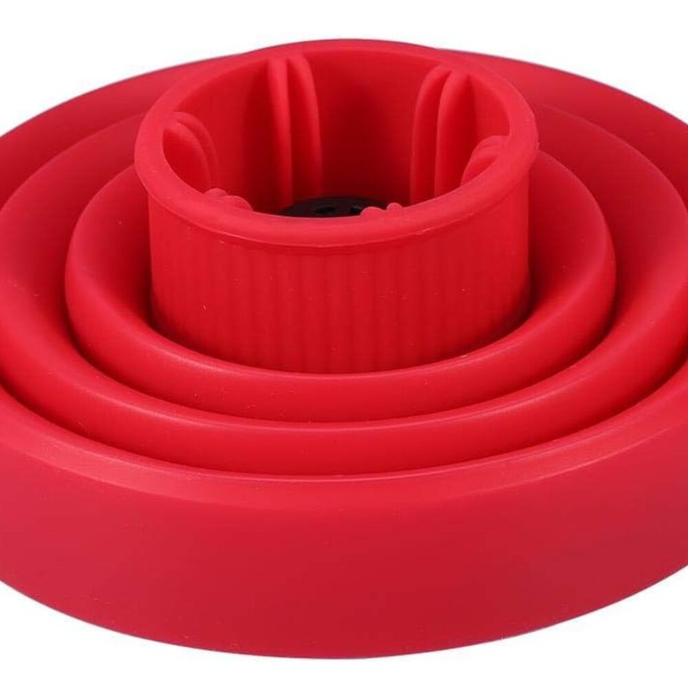 Difusor Para Secador De Cabello De Silicona Plegable Rojo image number 3.0