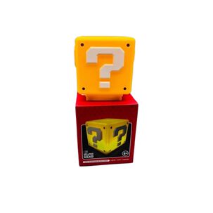 Lámpara Luces Mario Bros Nintendo Cubo Led Gamer Con Sonido