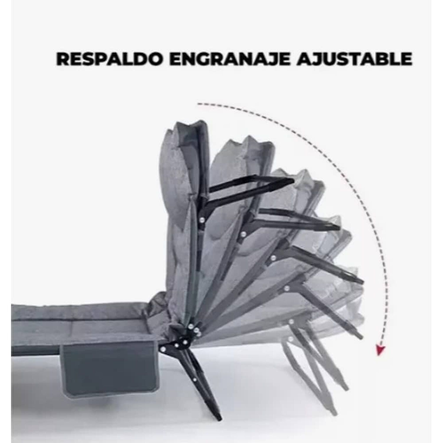 Cama Campa&ntilde;a Outdoor Plegable Acolchado image number 3.0