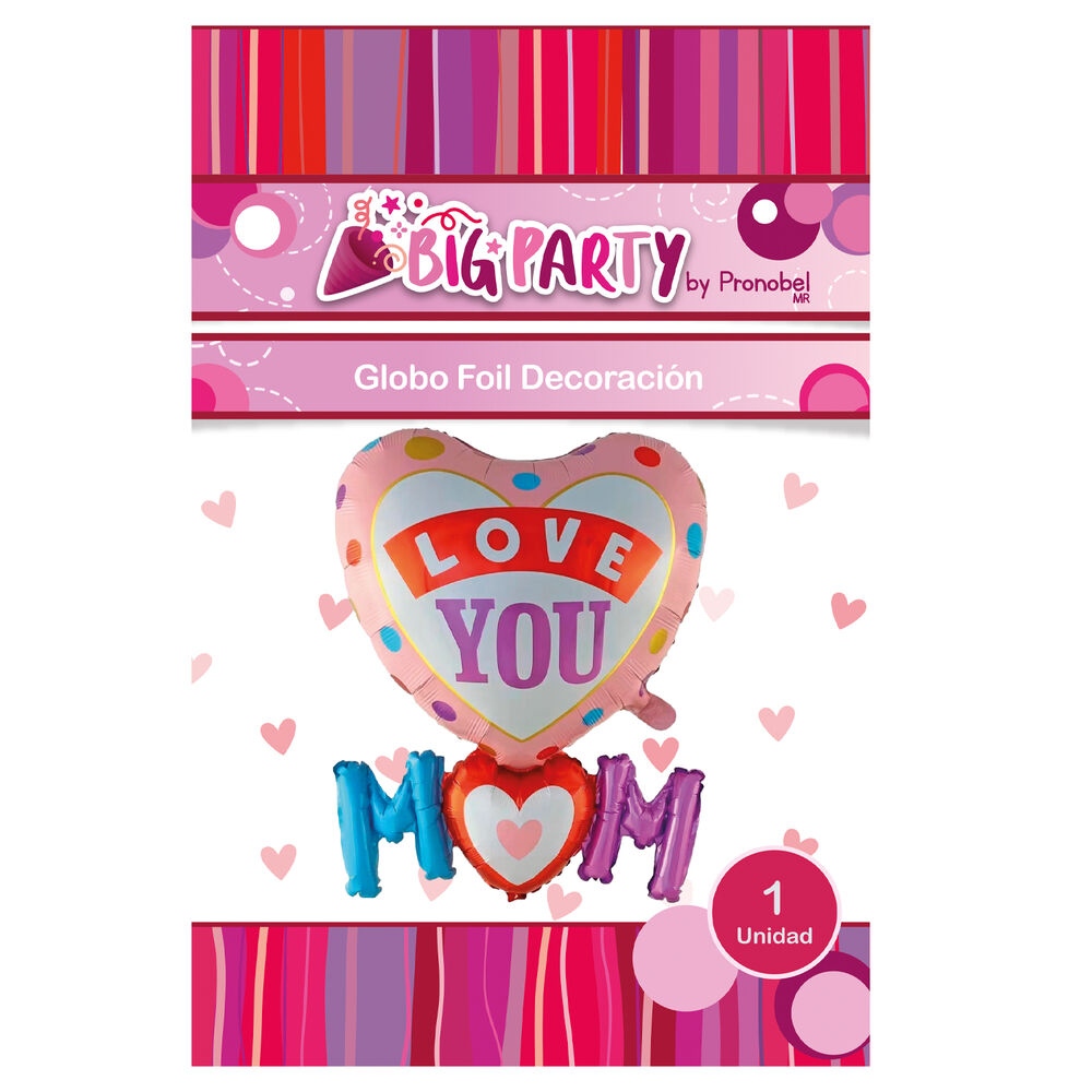 Globo Foil Mama 70x86 Cm Big Party image number 0.0