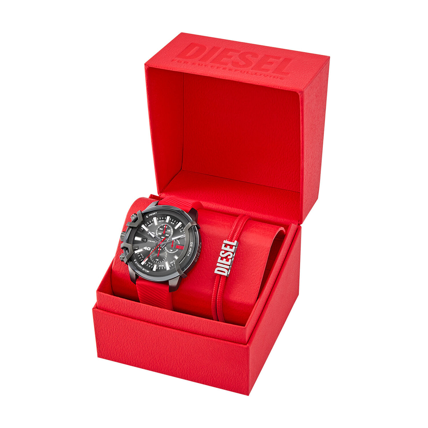 Reloj Diesel Dz4673set Rojo image number 1.0