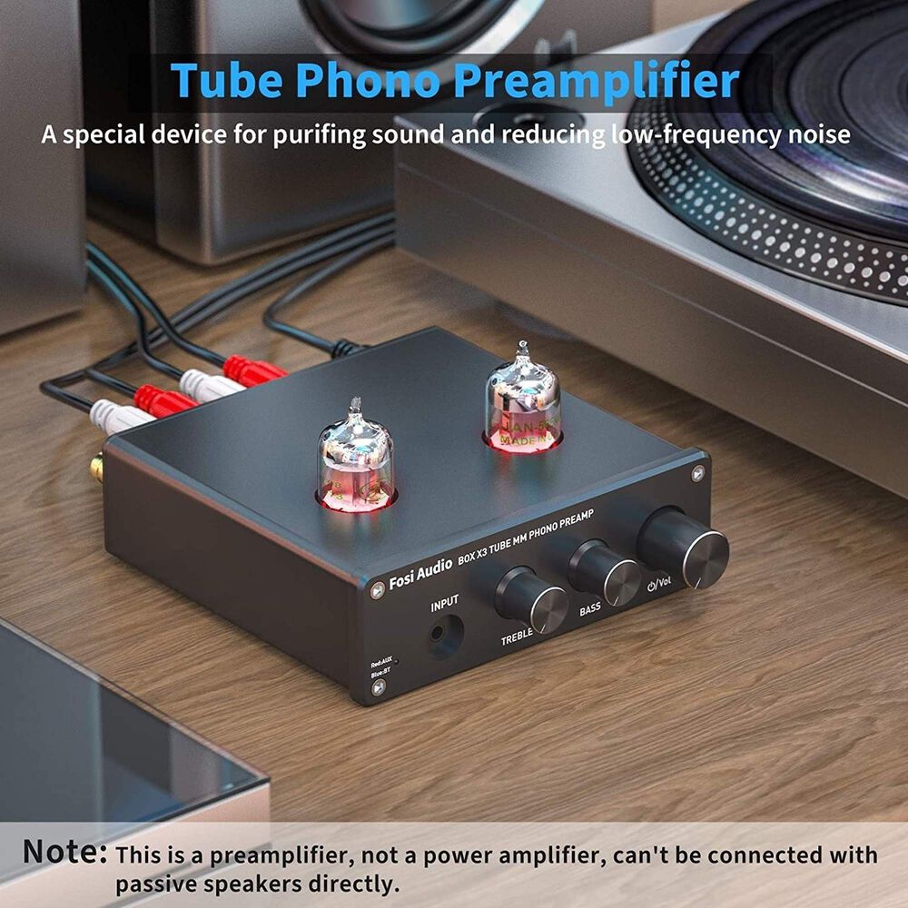 Preamplificador Bluetooth Para Tornamesas Fosi Audio Box X3 image number 2.0