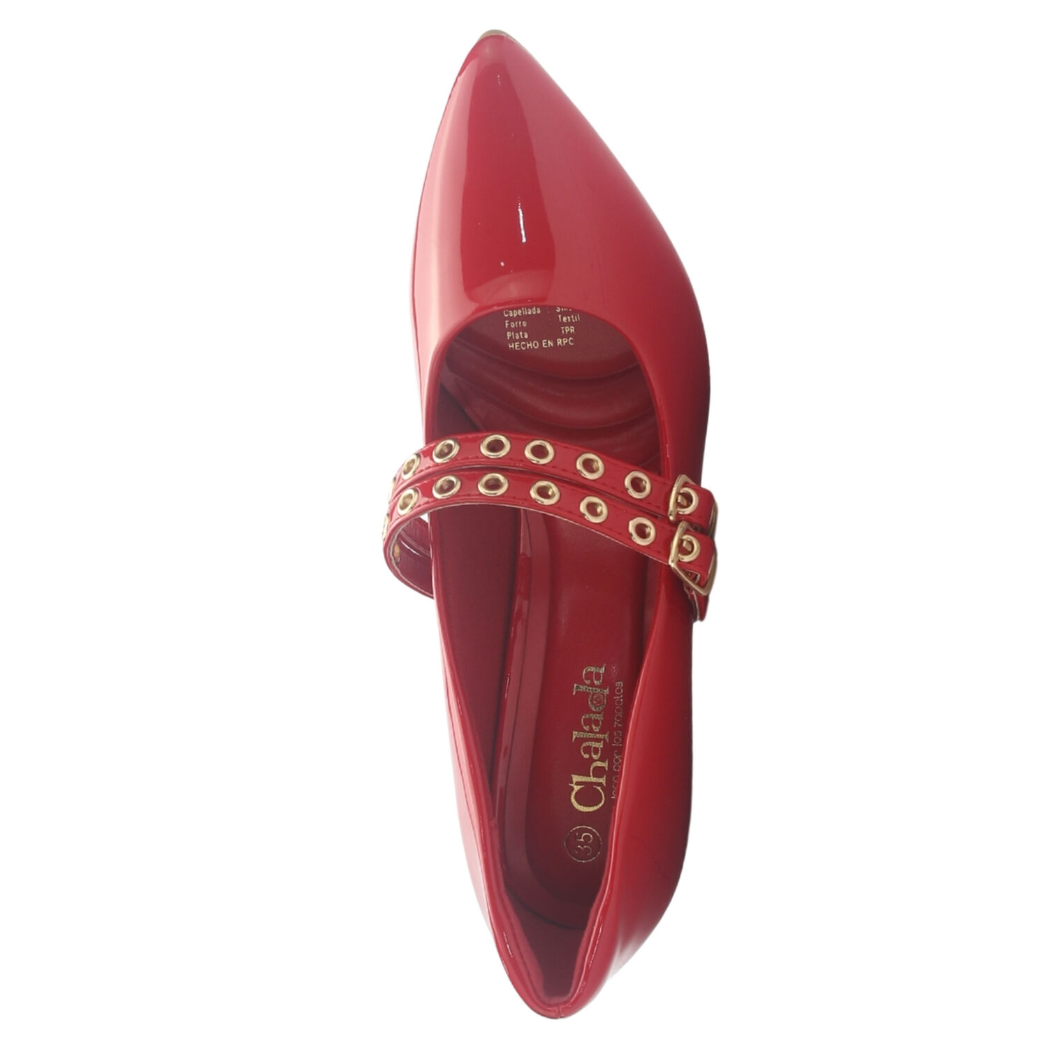 Zapato Mujer Chalada Regent-32 Rojo Casual image number 6.0