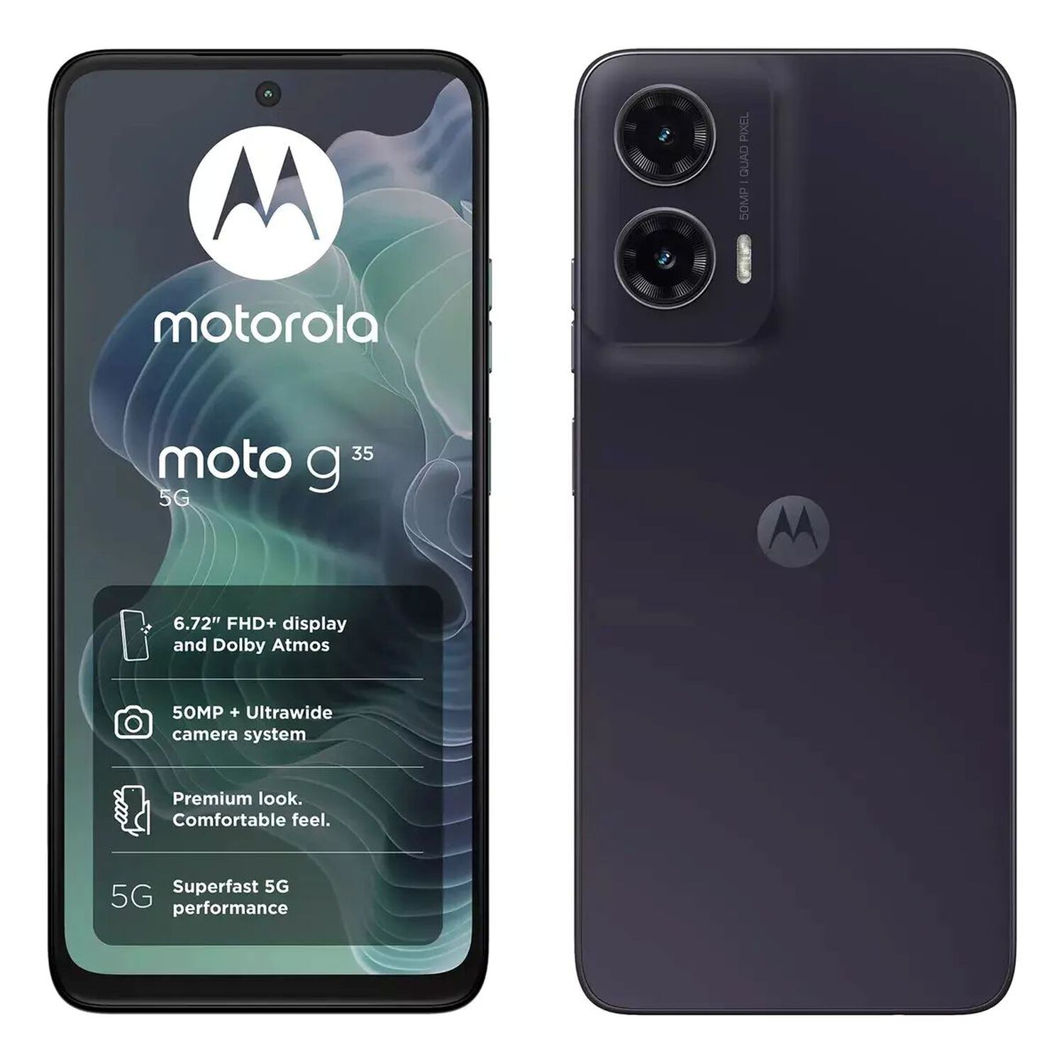 Motorola G35 5g Dual Sim 256gb 4gb Ram - Negro image number 0.0