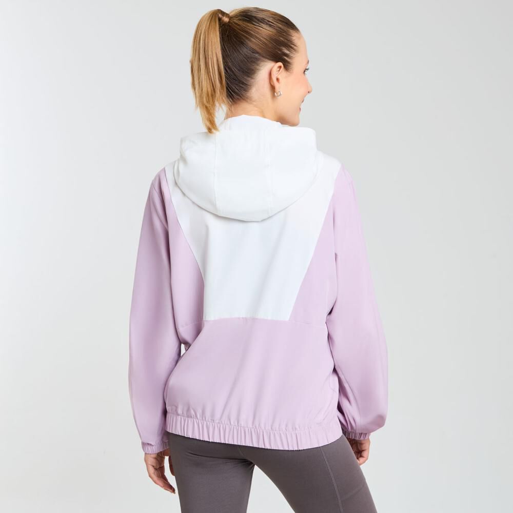 Chaqueta Deportiva Cuello Alto Con Capucha Mujer Wetland image number 3.0