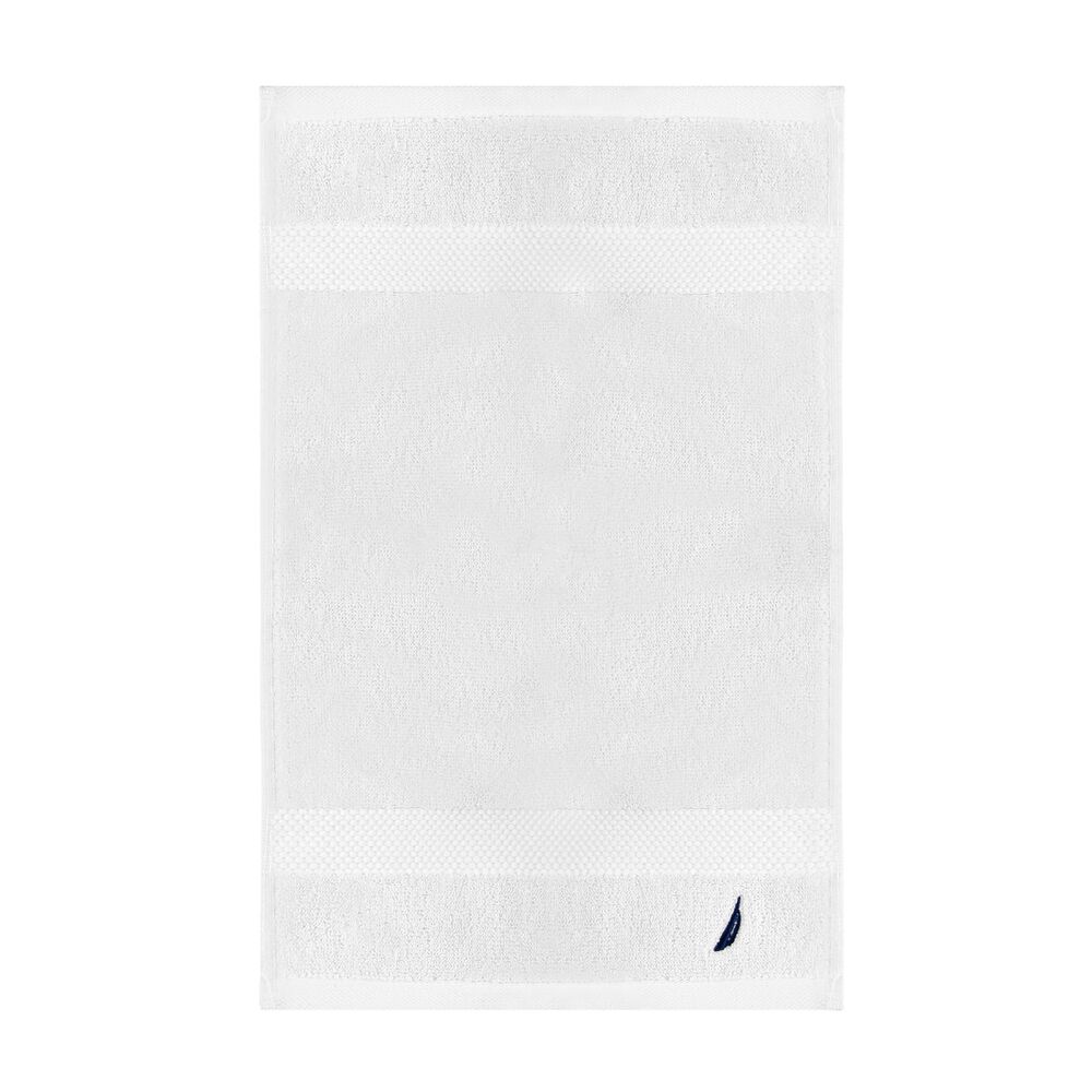 Set 2 Toallas Nautica Heaven Cara+mano 100% Algod&oacute;n Alta Calidad Blanco image number 3.0