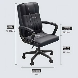 Silla Ergonomica 360 De Oficina U Hogar Tipo Ejecutivo