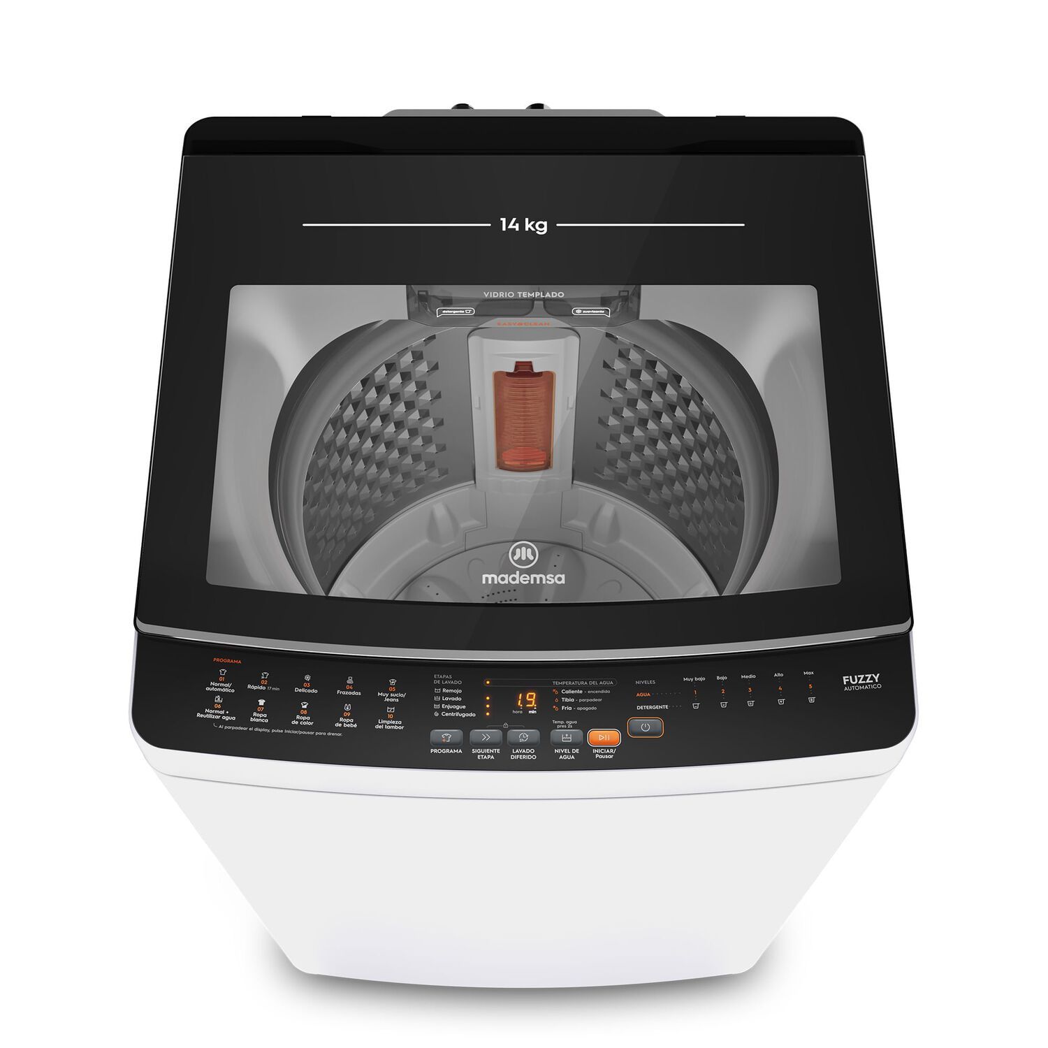 Lavadora Autom&aacute;tica 14kg Carga Superior Mdwmt14w Blanca image number 0.0