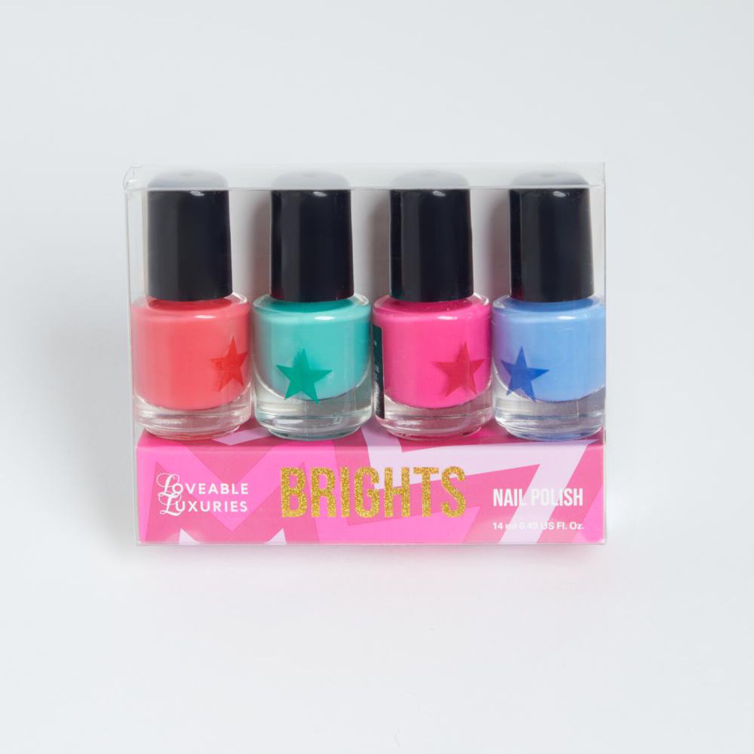Set De Esmaltes Loveable Luxuries Brights / 4 Art&iacute;culos image number 0.0