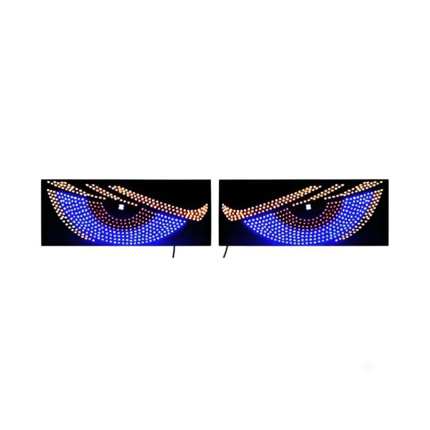 Luces Led Parabrisas Auto Ojos De Demonio Devil Eyes Usb image number 0.0