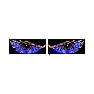 Luces Led Parabrisas Auto Ojos De Demonio Devil Eyes Usb