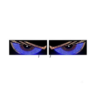 Luces Led Parabrisas Auto Ojos De Demonio Devil Eyes Usb