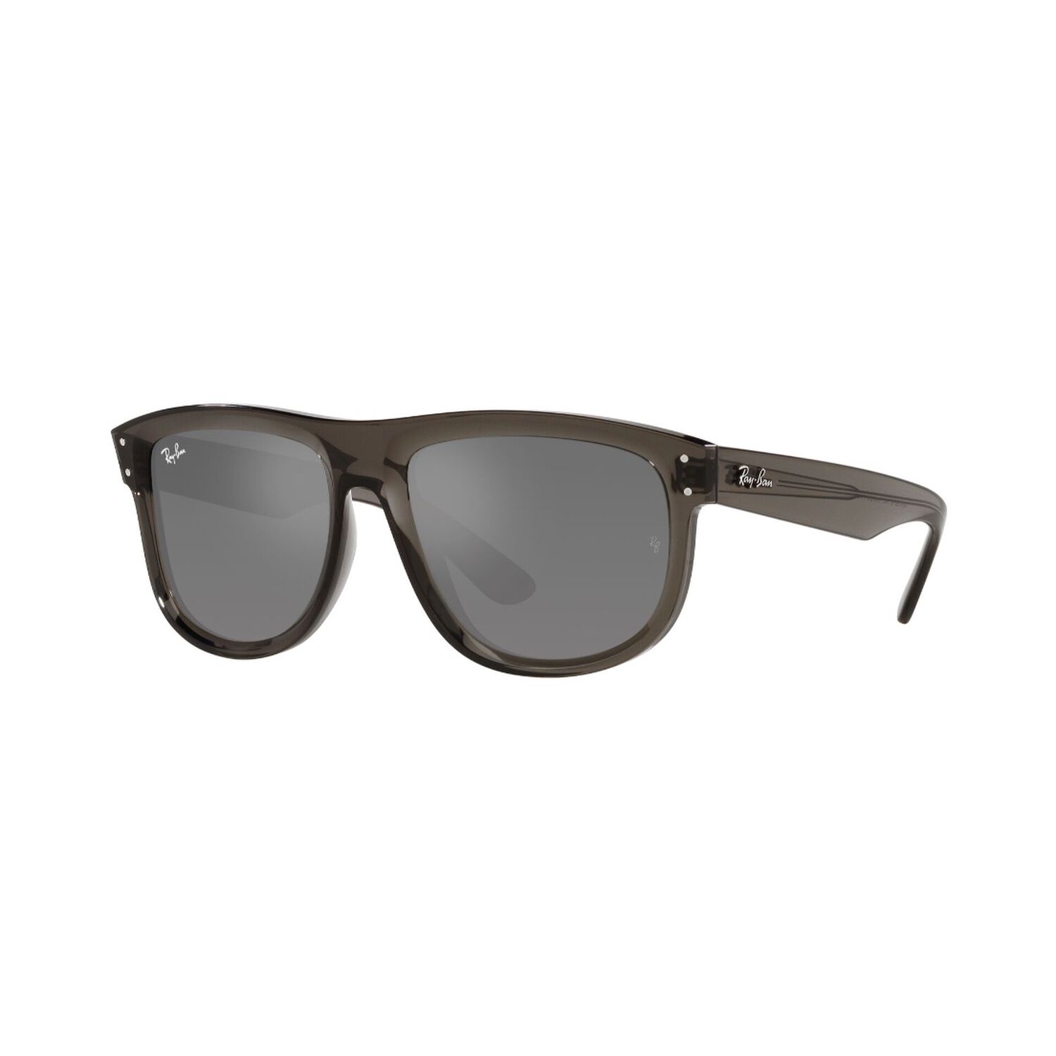 Lentes De Sol Boyfriend Reverse Transparent Dark Grey Espejados Ray-ban image number 0.0