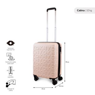 Maleta De Cabina Donna Karan Meghan 10k Rosada Dkny