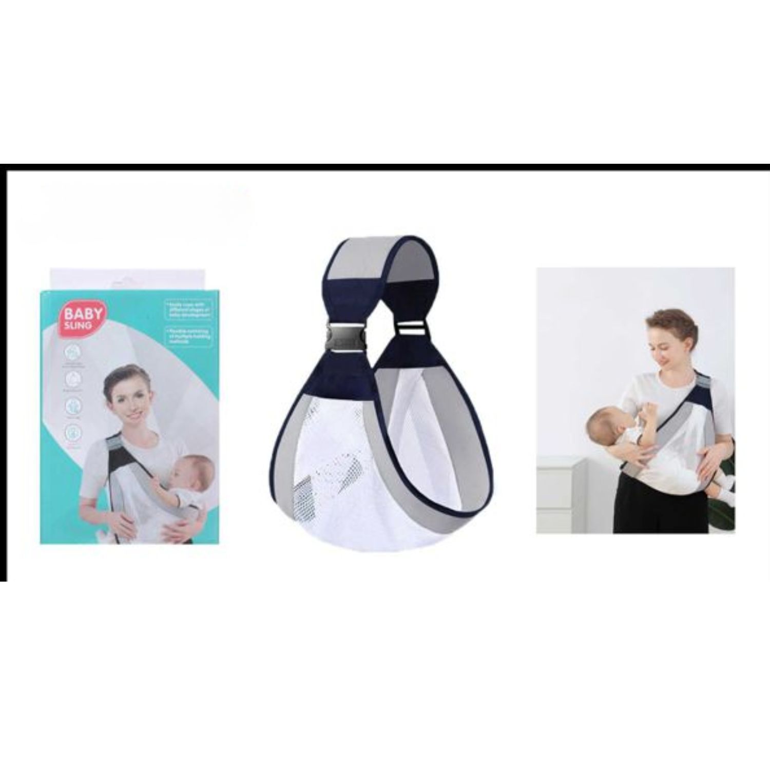 Porta Beb&eacute; Ergon&oacute;mico Bolsa De Apoyo Baby Sling Lactancia image number 0.0