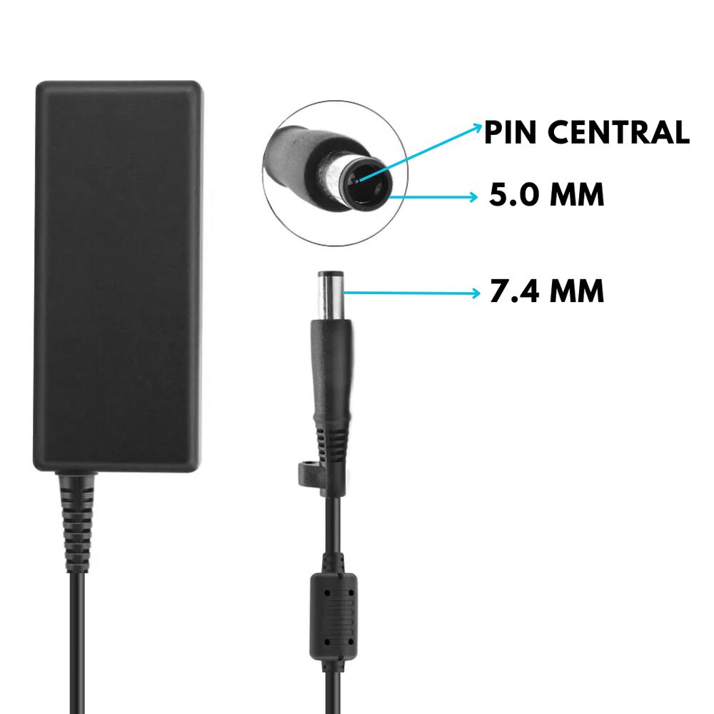 Cargador Notebook Para Hp 18.5v/3.5a Punta Aguja Dbekc-104 image number 1.0