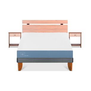Cama Europea Cic Excellence / 2 Plazas / Base Normal + Set De Maderas