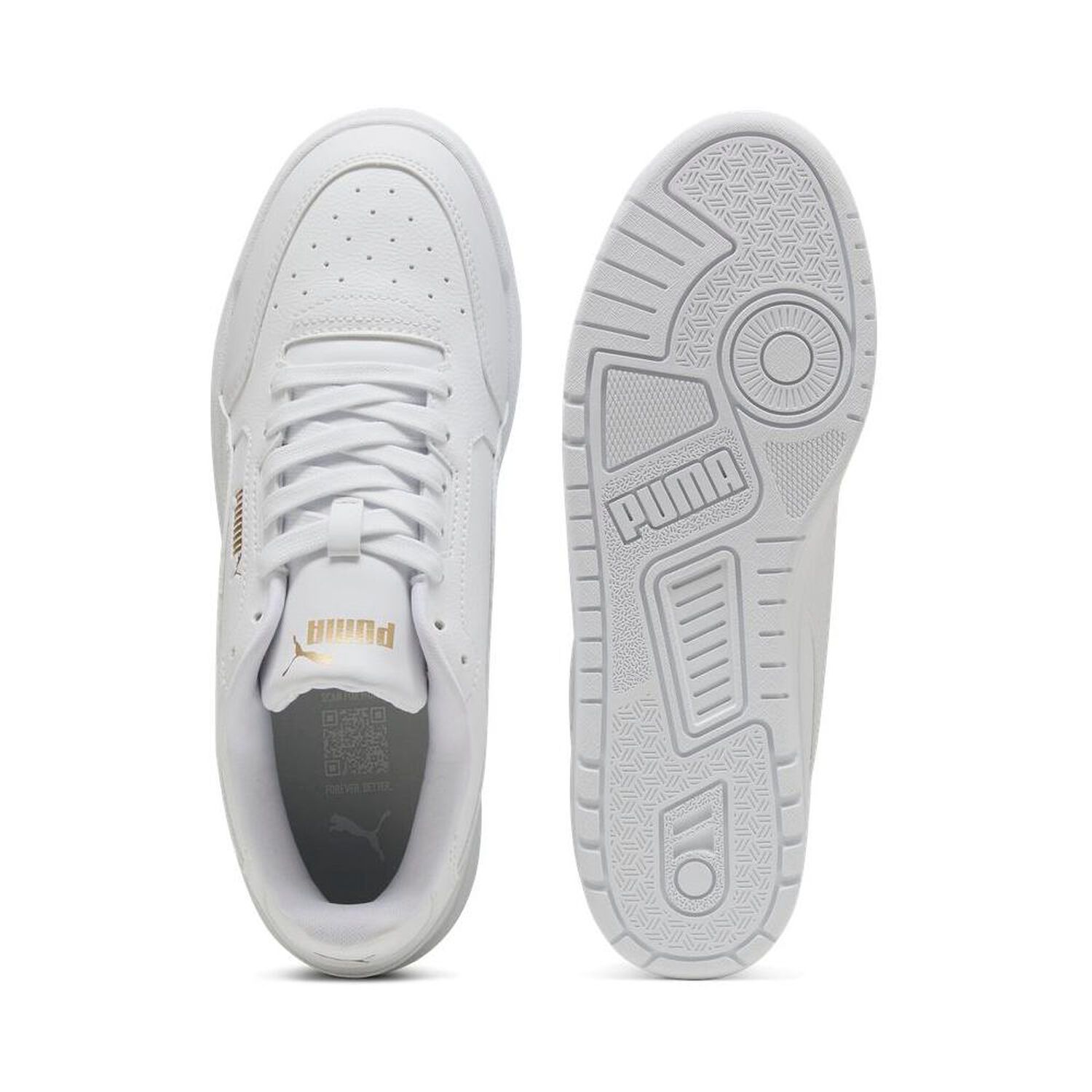 Zapatilla Escolar Hombre Puma Shuffle Downtown Blanco image number 3.0
