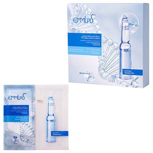 Mascarilla Con Serum Facial Fullereno Blanqueador Puro Kit 10 Und
