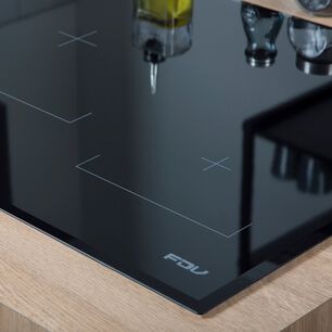Encimera Inducci&oacute;n Fdv Deluxe 5 Focos Black