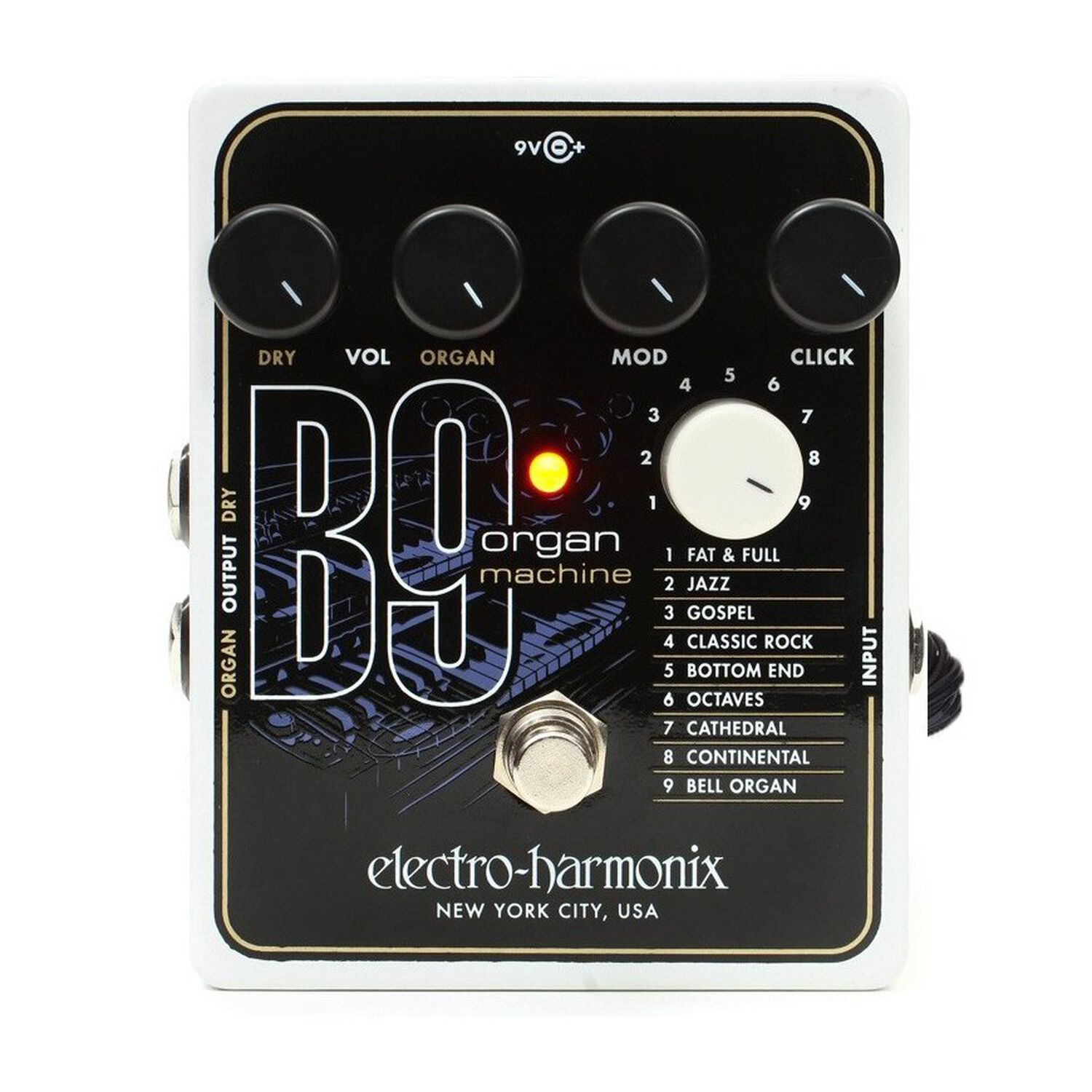 Pedal Organ Machine B9 Electro Harmonix image number 1.0
