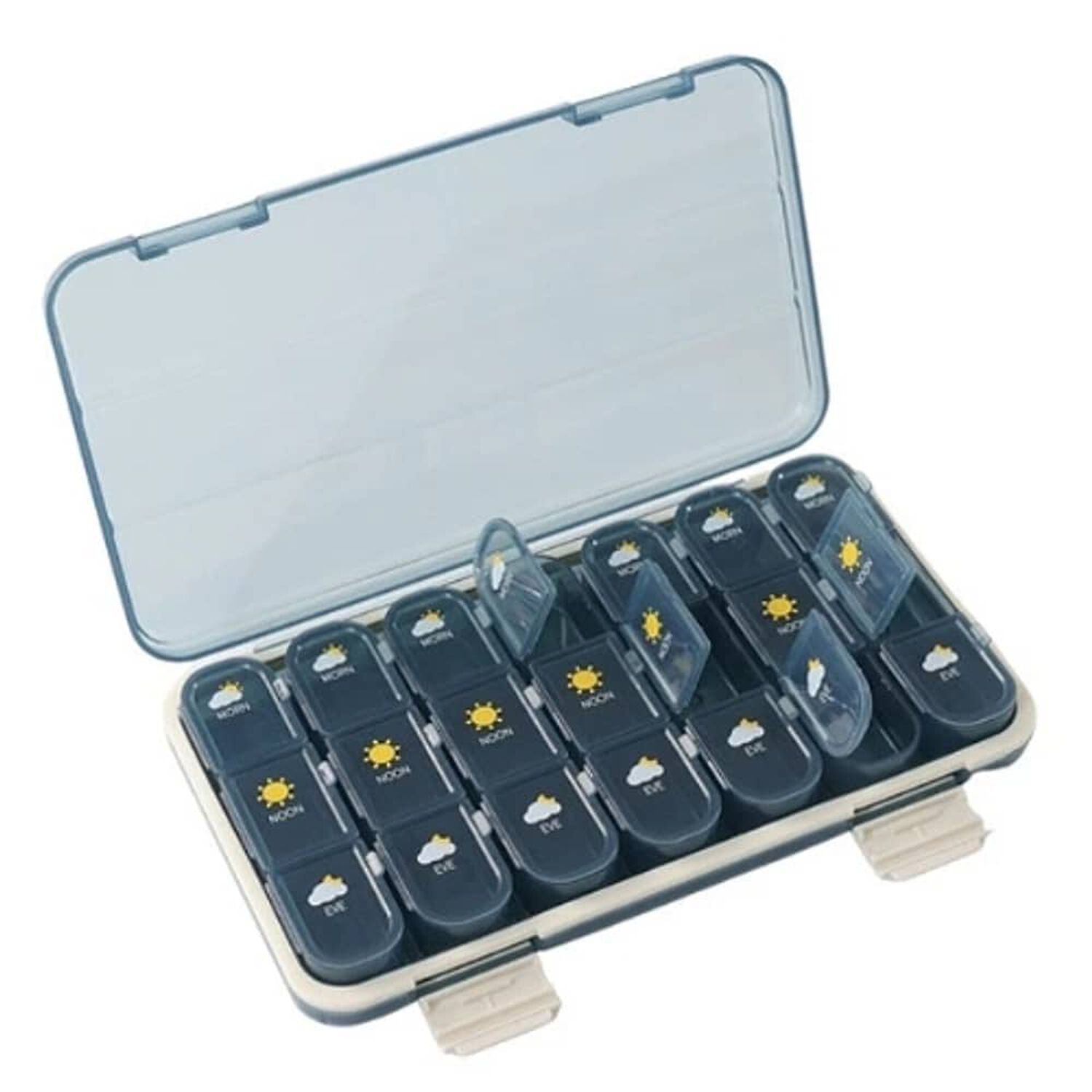Organizador De Pastillas Port&aacute;til Pastillero Semanal image number 0.0