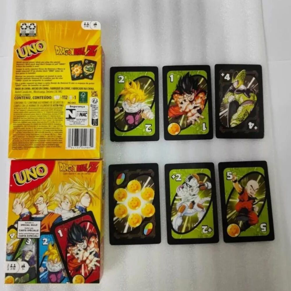 Cartas Uno Dragon Ball Z image number 1.0