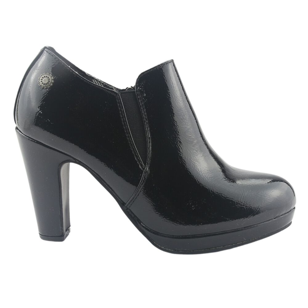 Botin Chalada Mujer Plataform12 Negro Moda image number 0.0