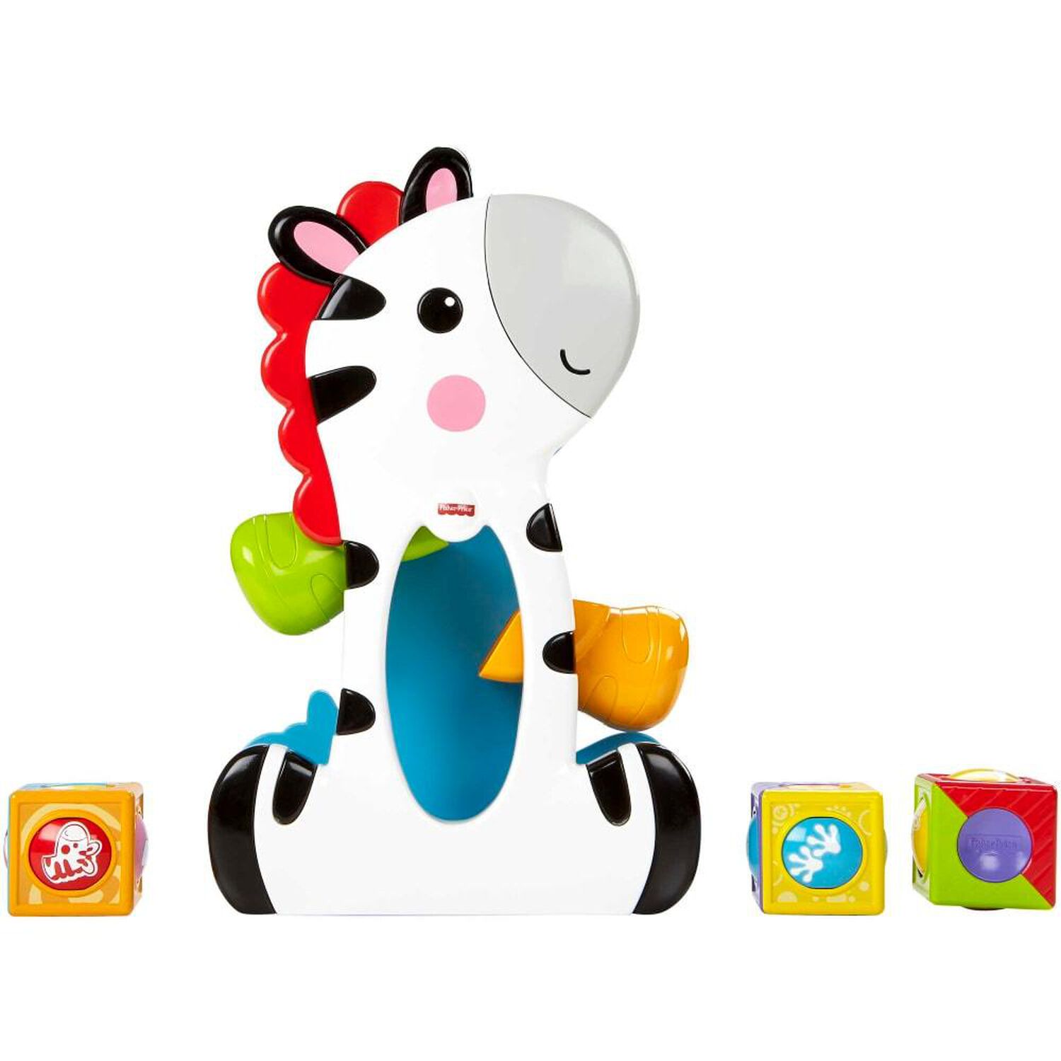 Juego De Encaje Y Actividades Fisher-price Cebra image number 2.0