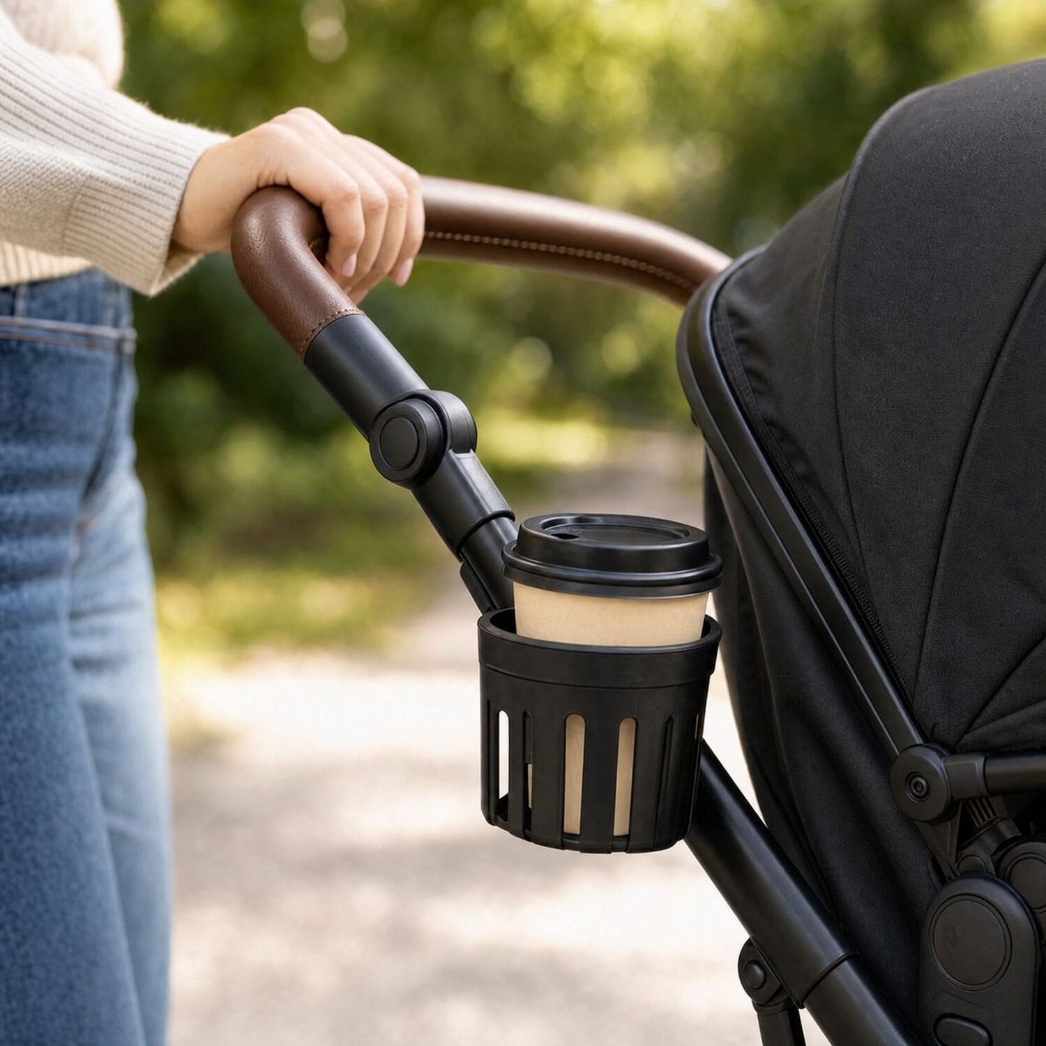 Coche Cuna Travel System Galaxy Isofix Negro image number 7.0