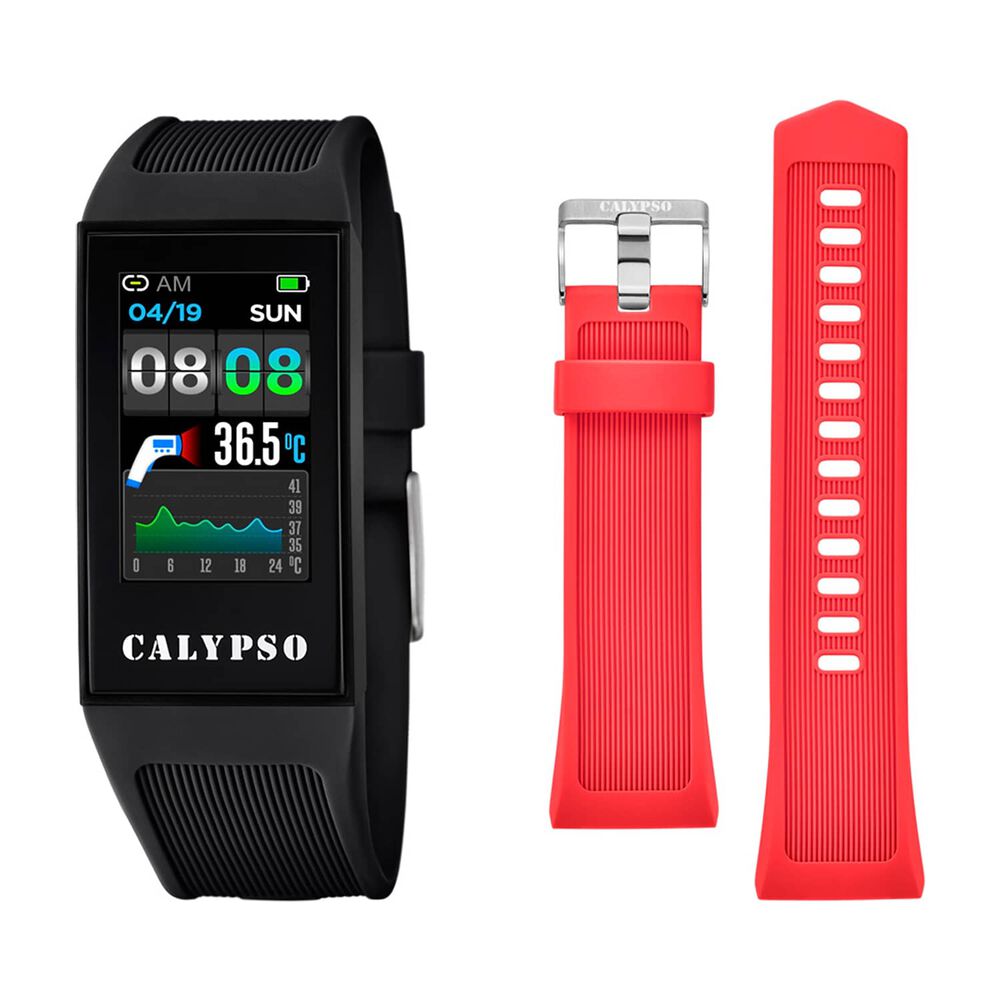 Reloj K8501/4 Calypso Negro Hombre Smartwatch image number 1.0