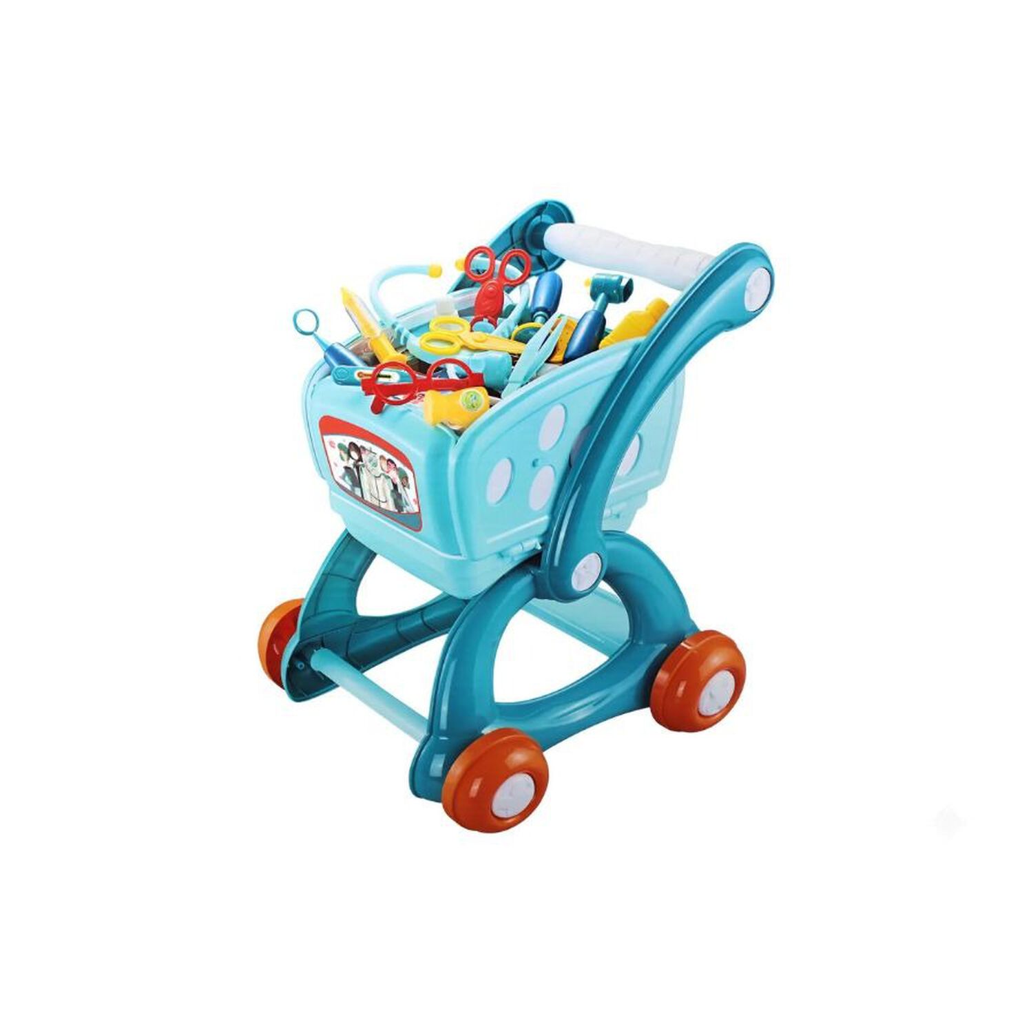 Set Juguete Doctor 2 En 1 Carrito M&eacute;dico Ni&ntilde;os image number 0.0