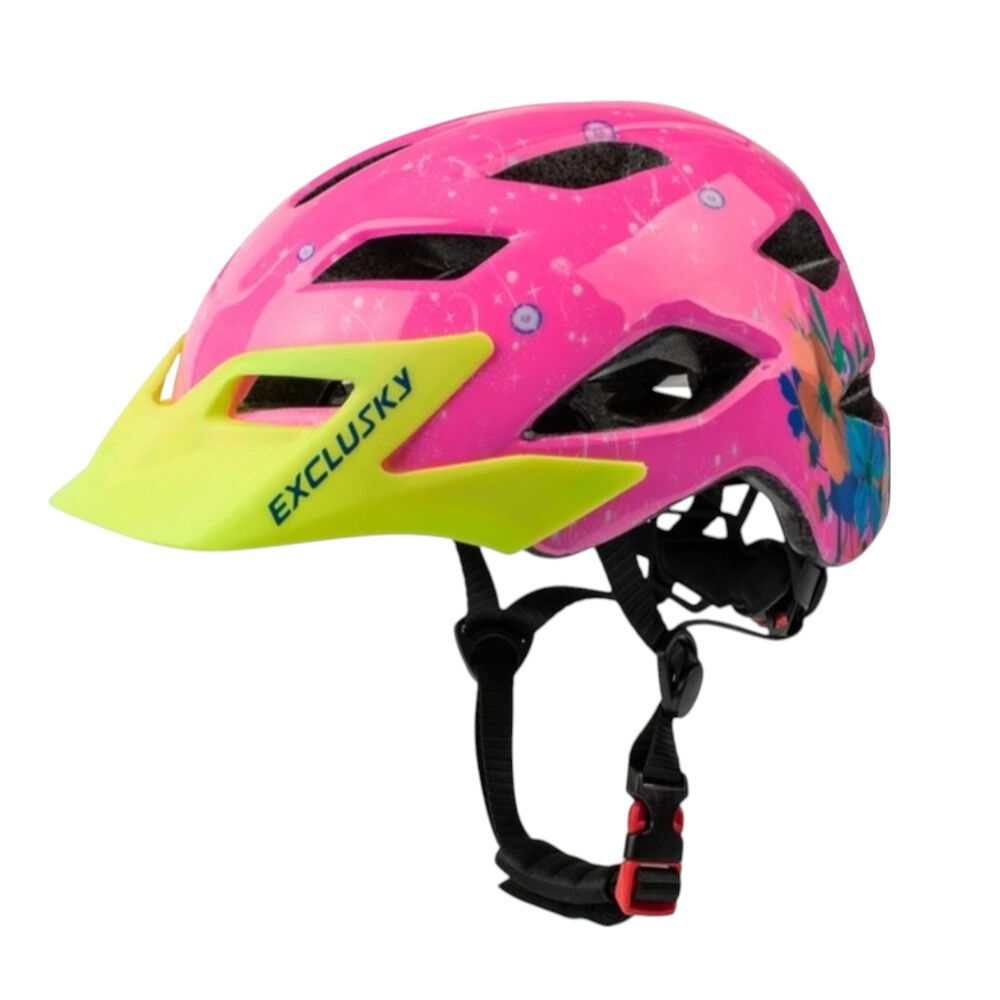 Casco Bicicleta Infantil Exclusky Rosado image number 0.0
