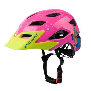 Casco Bicicleta Infantil Exclusky Rosado