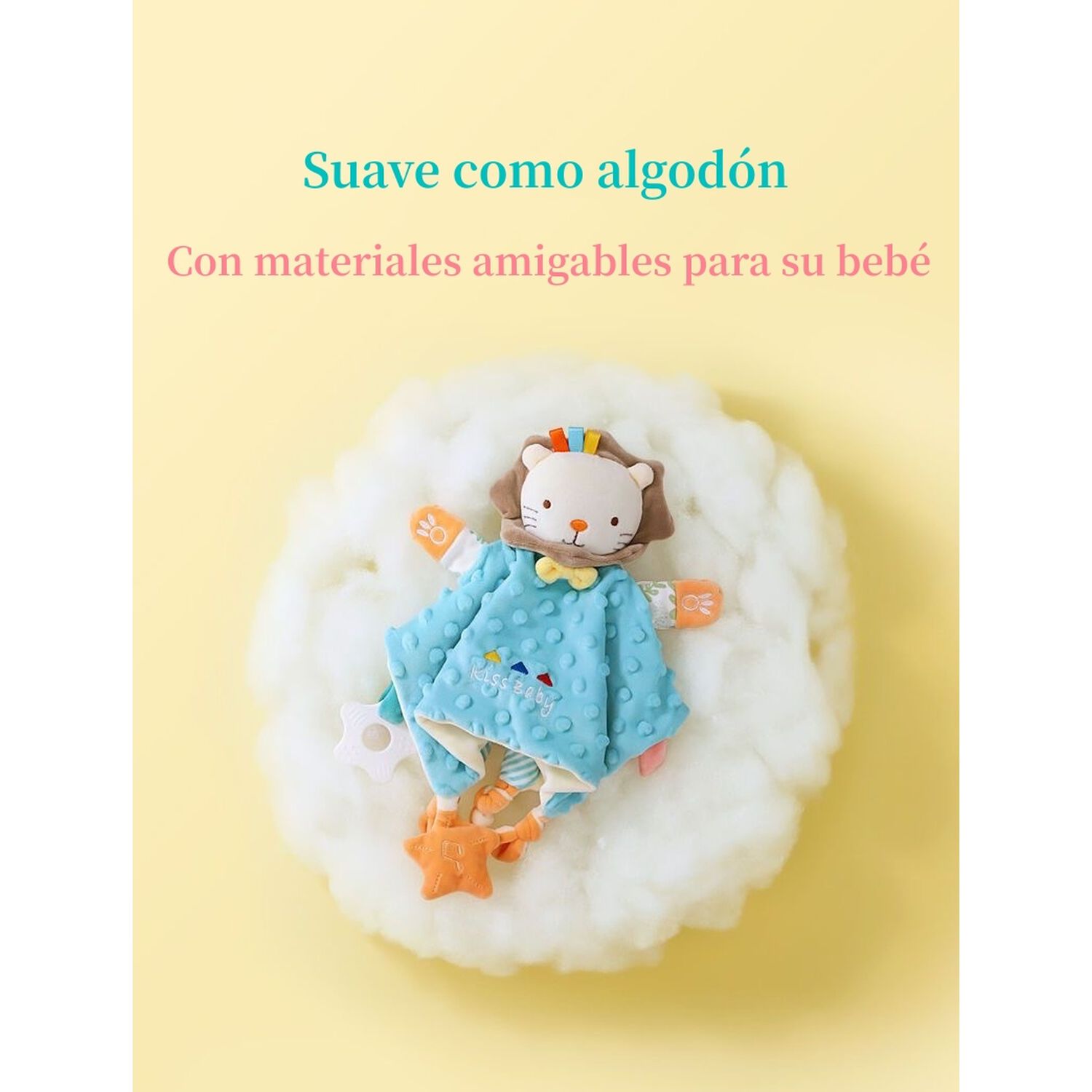 Peluche De Apego Sensorial Algod&oacute;n Bella Lubabycas image number 2.0