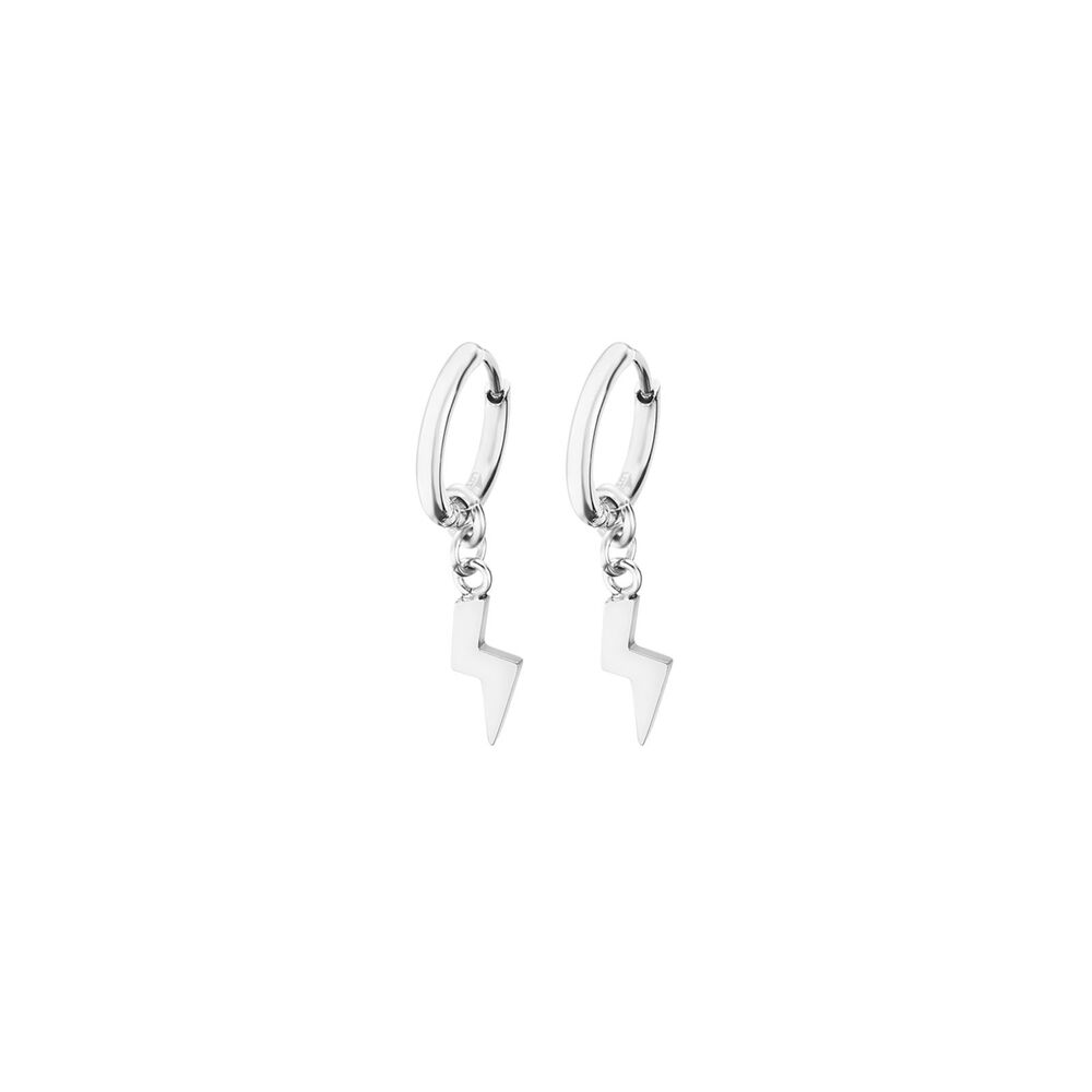 Aros Ls2228-4/1 Lotus Style Hombre Mens Earring image number 0.0