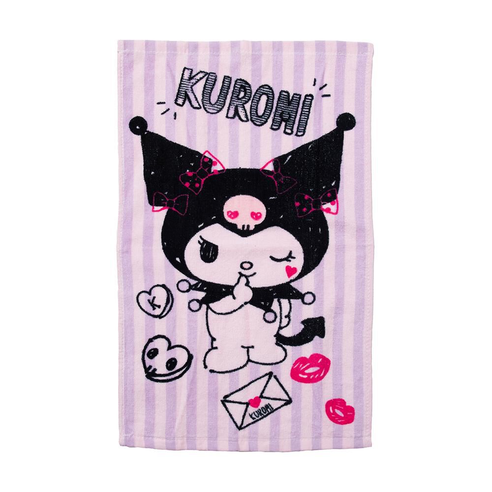 Set De Toalla De Playa +estuche+bolso / Kuromi Carta / 140x70 Cm image number 1.0