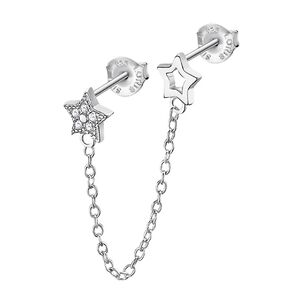 Ear Cuff Lp3340-9/1 Lotus Silver Mujer Ear Party