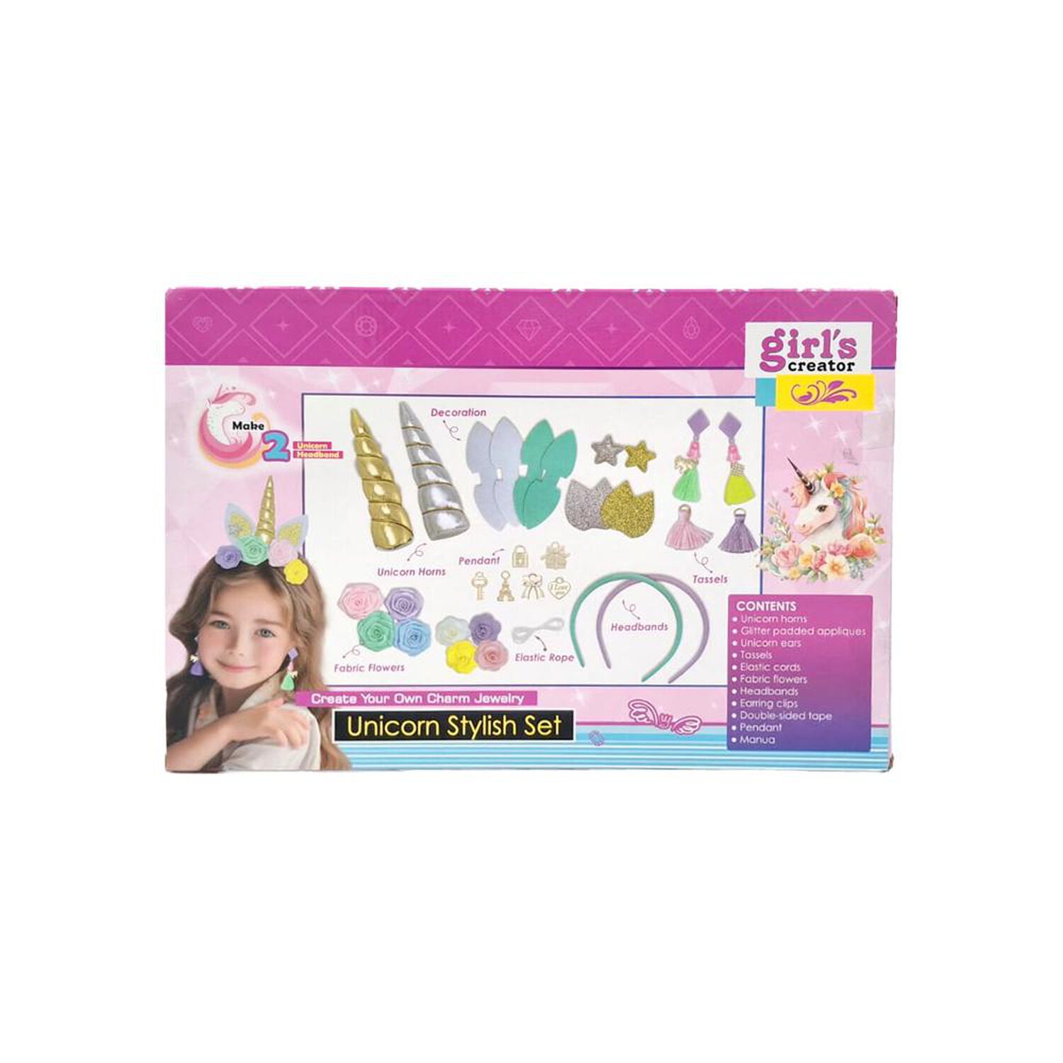 Fashion Set Cintillo Unicornio Diy image number 1.0