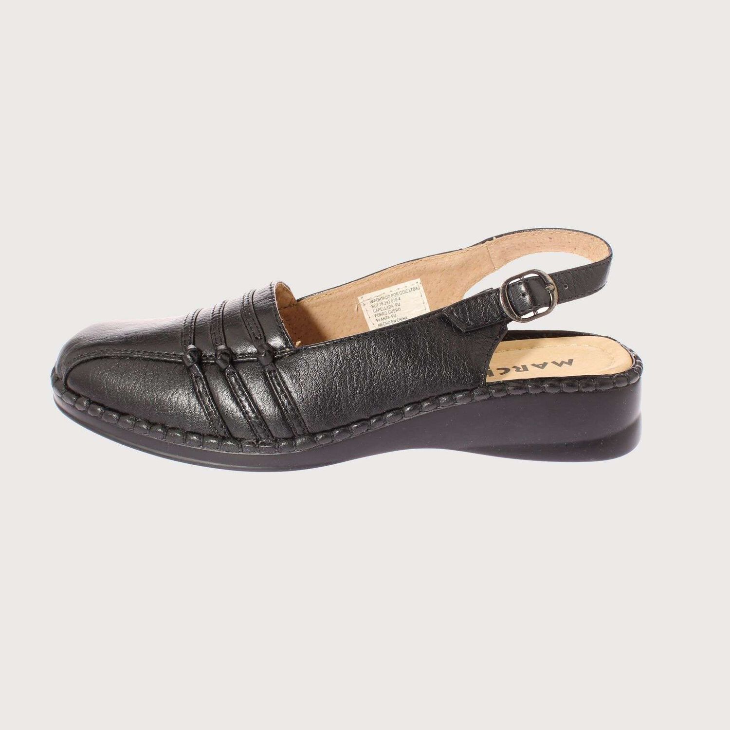 Babucha Negro Marche Art. 5l0050402black image number 1.0