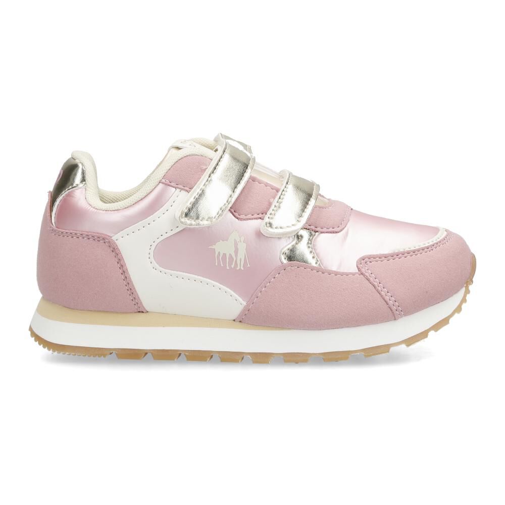 Zapatilla Infantil Niña The King's Polo Club Pink image number 2.0