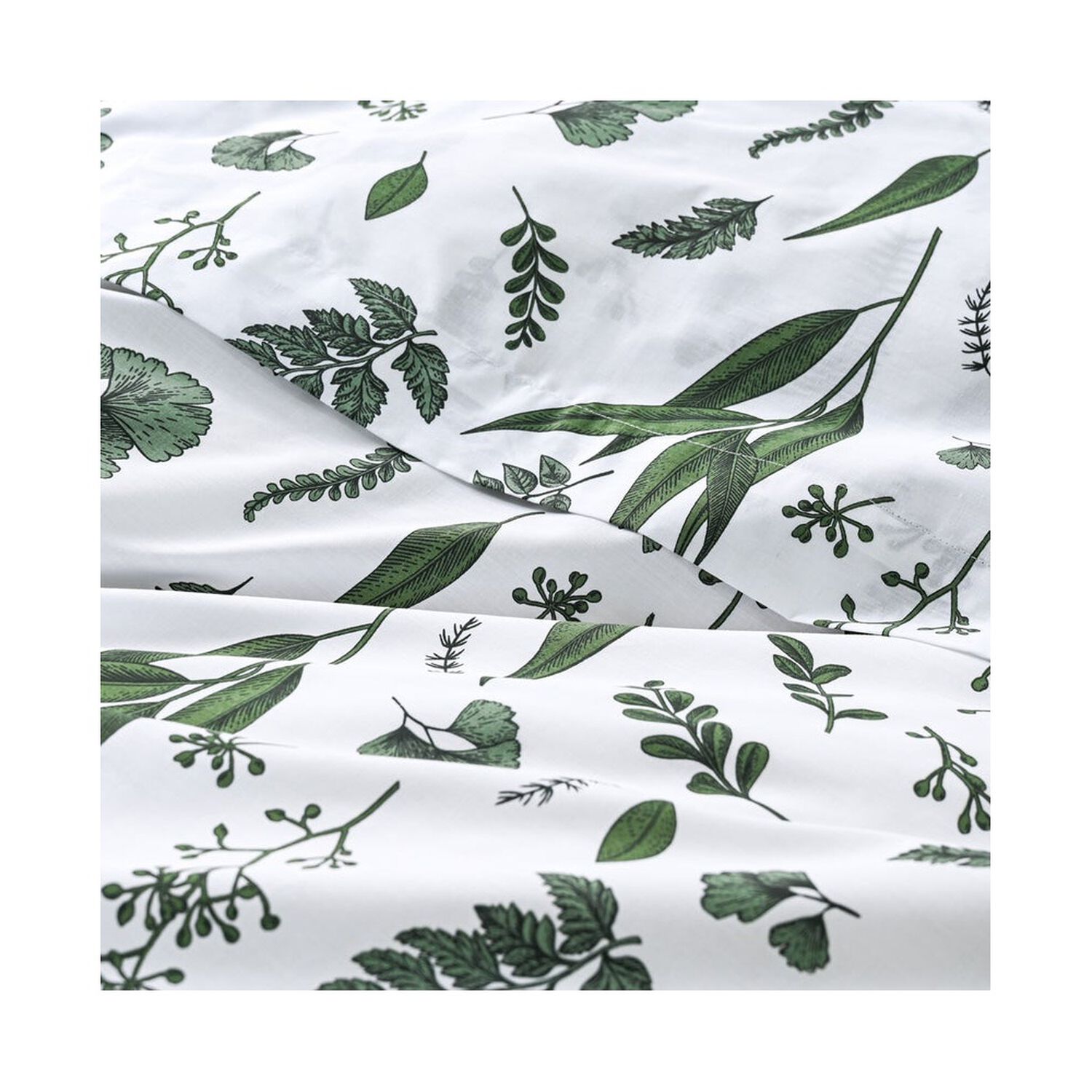 Cn - Juego De S&aacute;banas 200h 60% Algod&oacute;n Estampado Greenery 2.0 image number 3.0