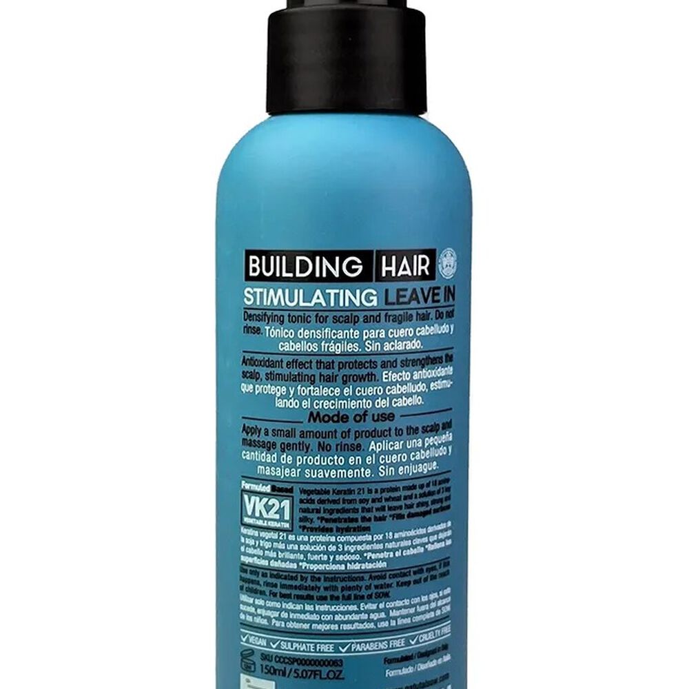 Sow Building Hair Leave-in Vk21 Para Cuero Cabelludo Fr&aacute;gil 150ml image number 5.0
