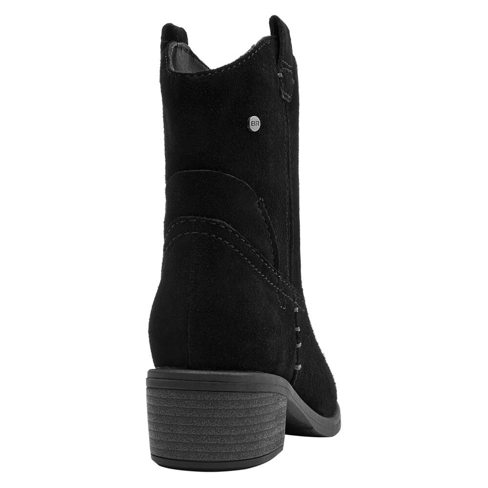 Bot&iacute;n Mujer Bruno Rossi Brml675 Negro image number 4.0