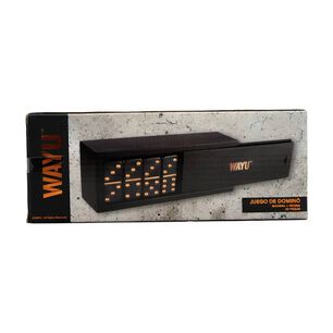 Juego De Domino Caja Madera Wayu